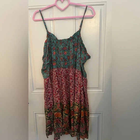 Natural Life Harley Mini Dress - Magenta Mixed Floral NWT - Picture 7 of 10